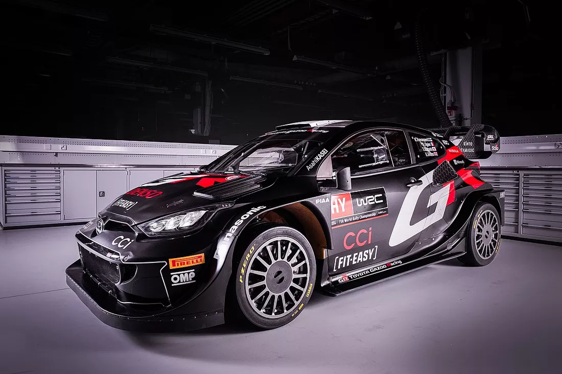 Toyota Memperkenalkan GR Yaris Tampilan Baru untuk WRC 2024