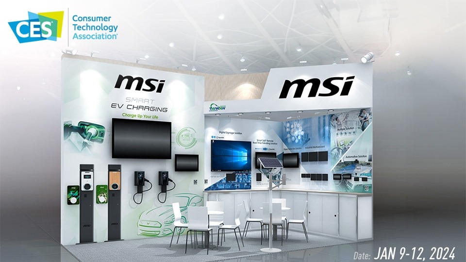 MSI Memamerkan Teknologi Cerdas dan Inovatif di CES 2024