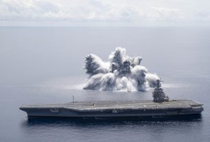 USS Gerald R. Ford Menandai Keberhasilan Penempatan Pertama di Timur Tengah