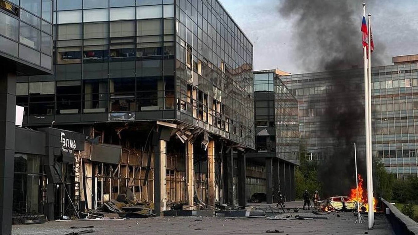 ‘Silicon Valley’ Rusia Jadi Sasaran Serangan Drone Besar-besaran Ukraina