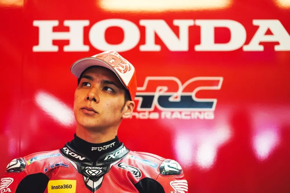 Takaaki Nakagami di MotoGP Italia