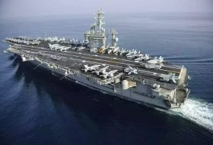 USS Nimitz Berlayar Melewati Indonesia Saat Konflik Iran-Israel Meningkat