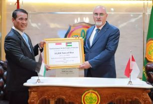 Indonesia Akan Kirim 10.000 Ton Bantuan Beras ke Palestina