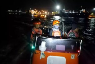 Kapal Feri Penumpang Tenggelam di Selat Bali