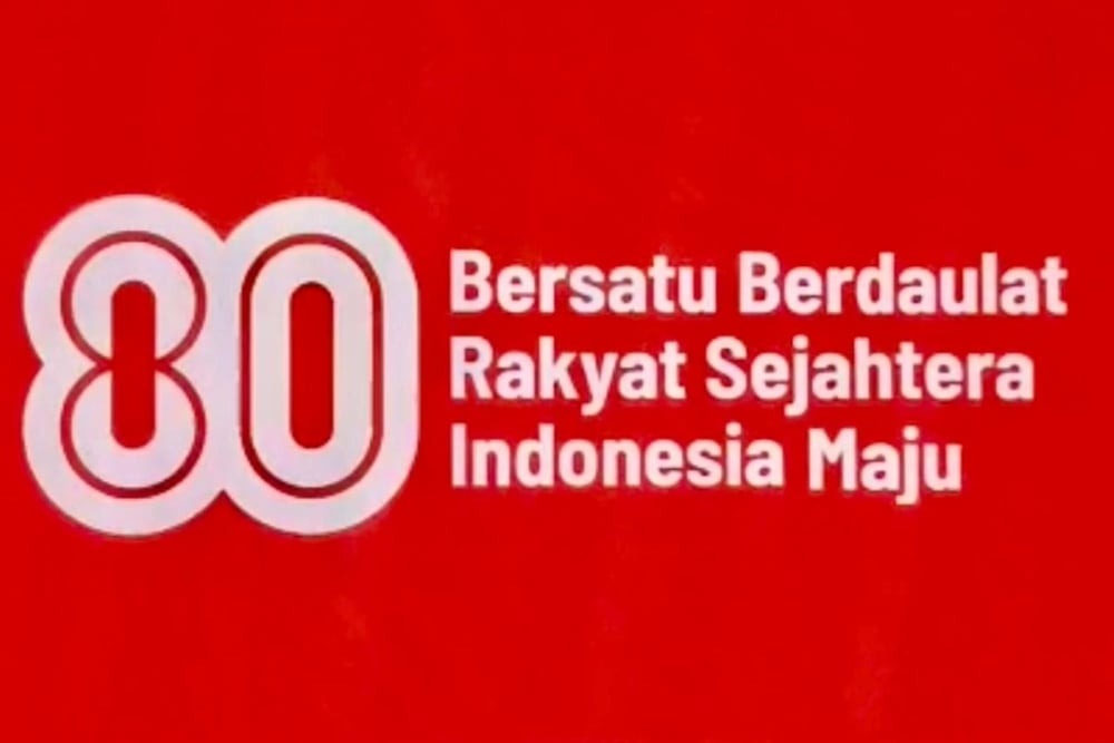 Tok! Prabowo Resmikan Logo dan Tema HUT ke-80 RI